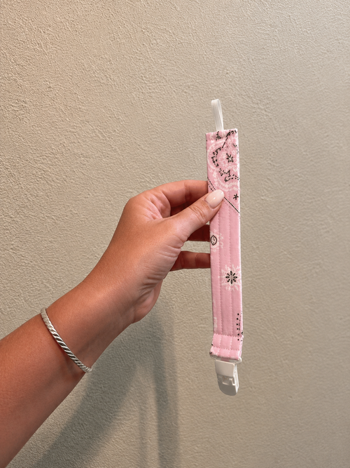 Custom Bandana Paci Clip